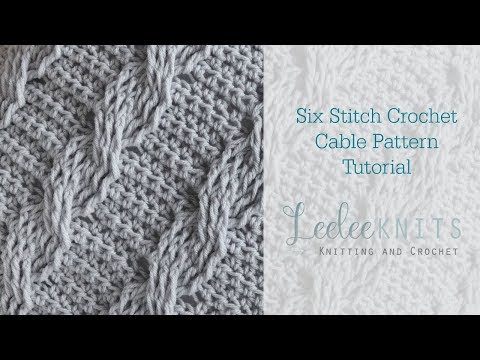 Six Stitch Crochet Cable