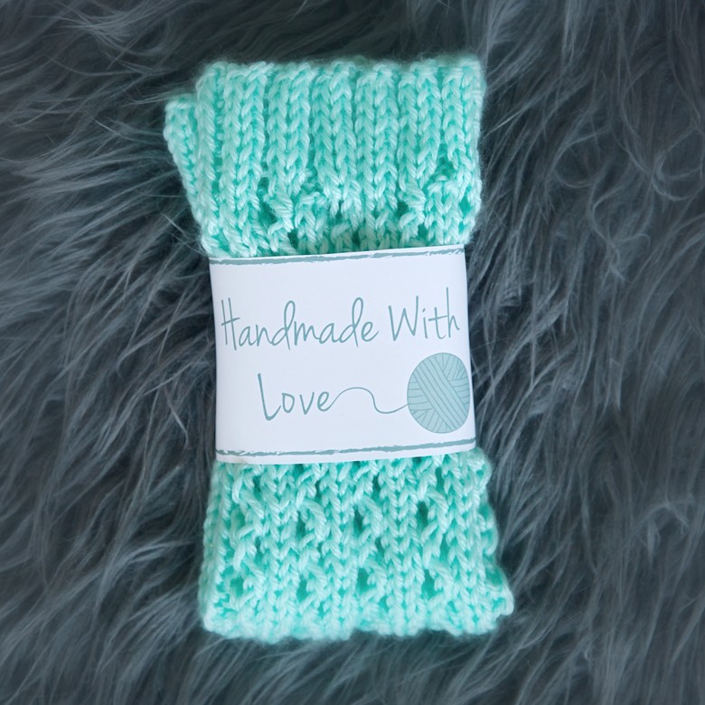  Knitting labels, labels for handmade items, crochet