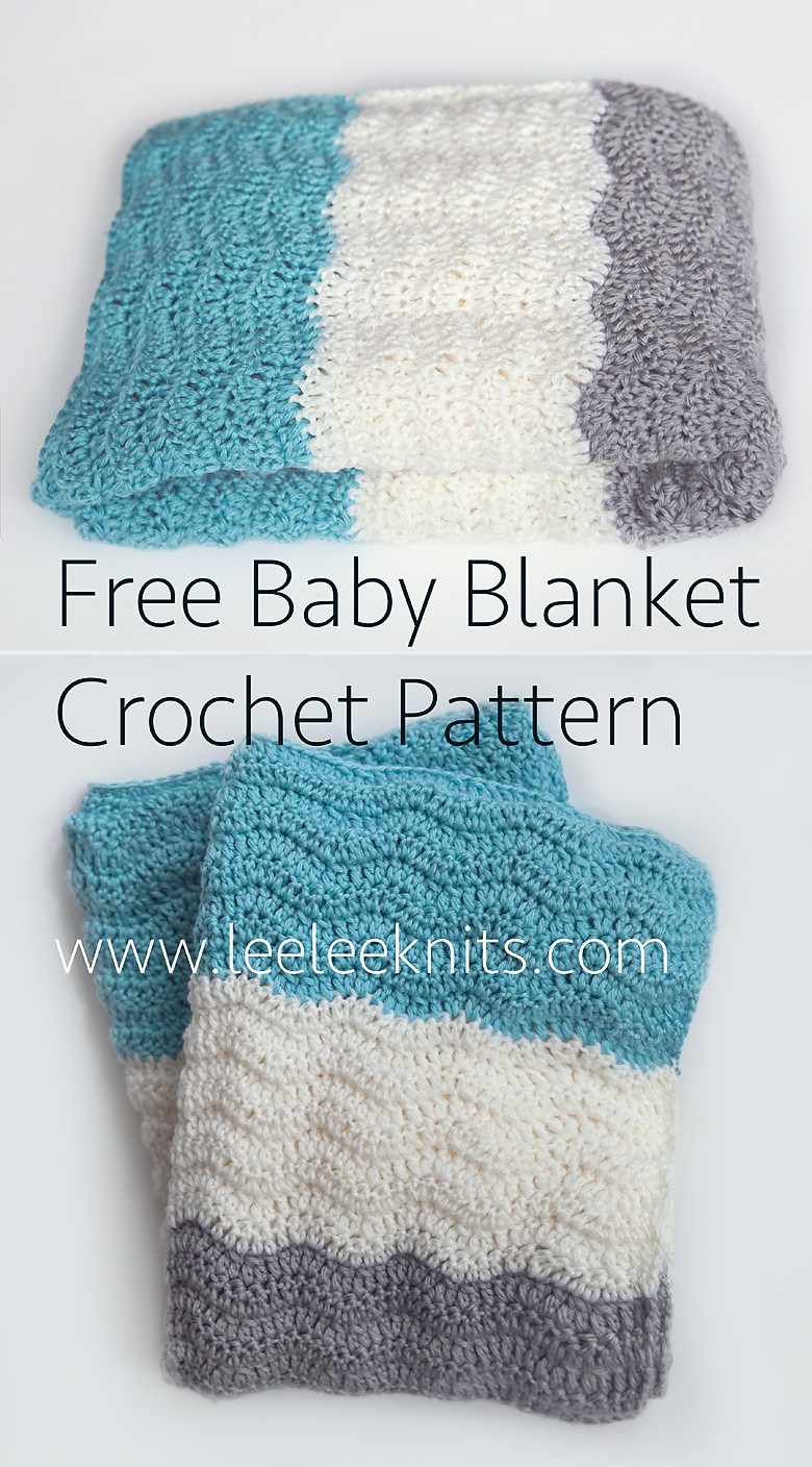 Free Chevron Baby Blanket Crochet Pattern