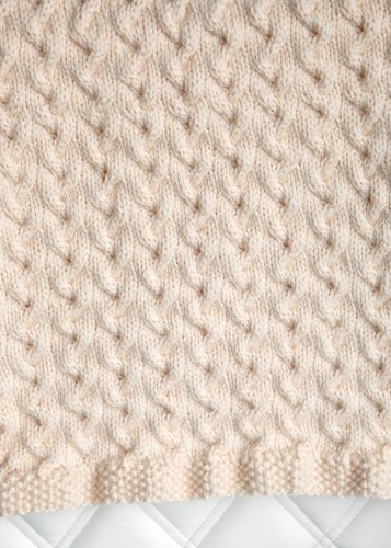 Tiny Ripples - Free Baby Blanket Knitting Pattern - Leelee Knits