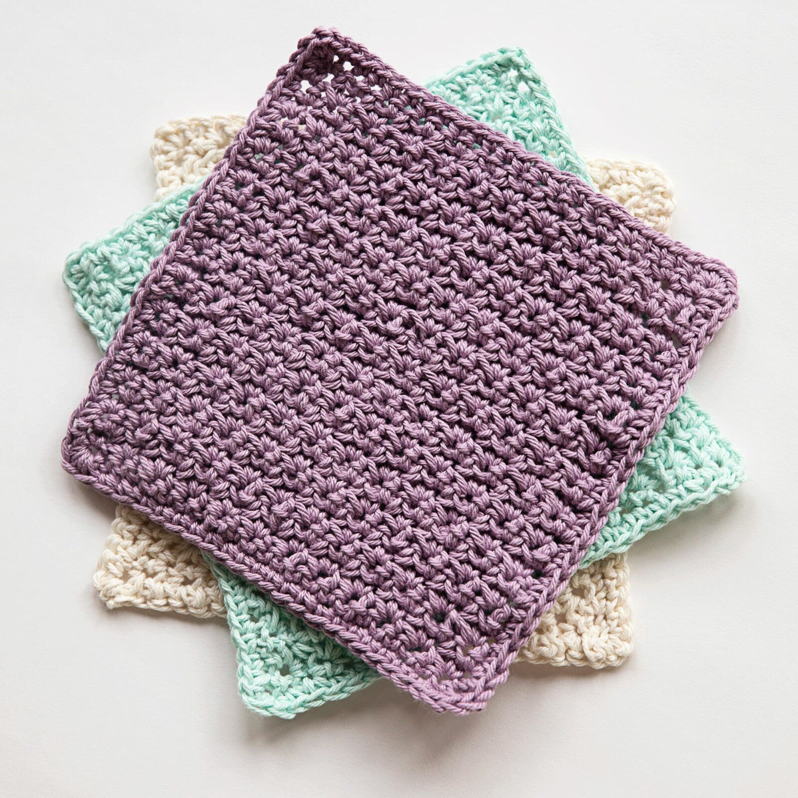 Crochet Cotton Washcloths