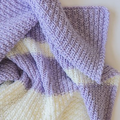 Hope Baby Blanket - Free Knitting Pattern - Leelee Knits