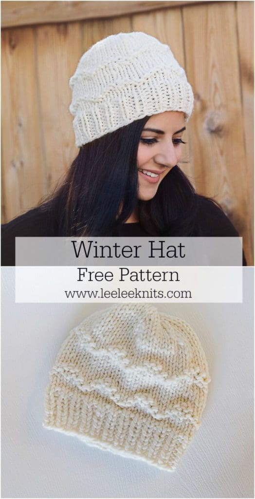 The Coziest Winter Hat Knitting Pattern Leelee Knits