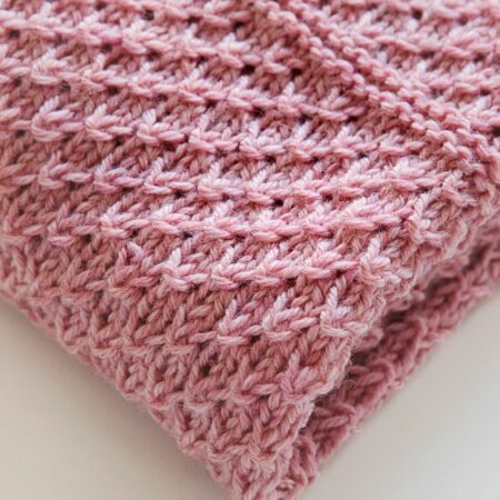 Tiny Ripples - Free Baby Blanket Knitting Pattern - Leelee Knits