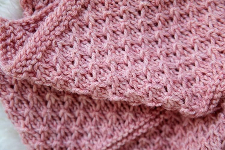 Drops of Love Baby Blanket - Leelee Knits