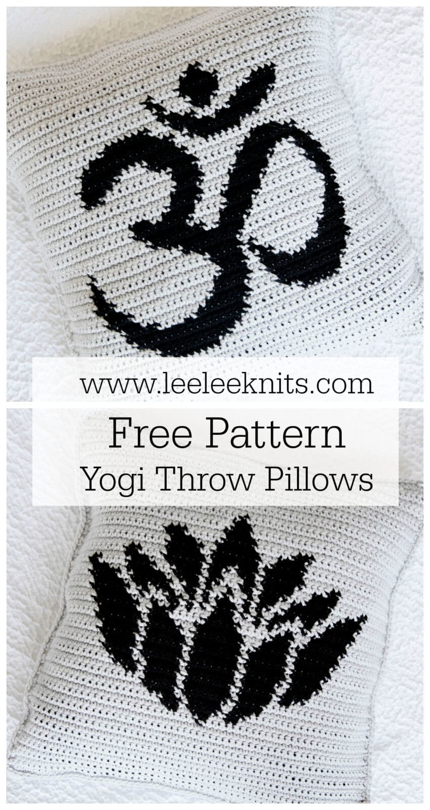 Free Pillow Cover Crochet Pattern - Leelee Knits