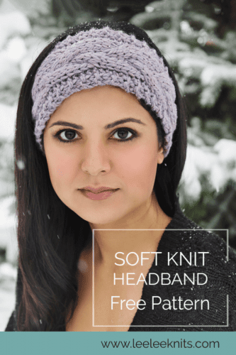 Chunky Cable Knit Headband Pattern - Leelee Knits