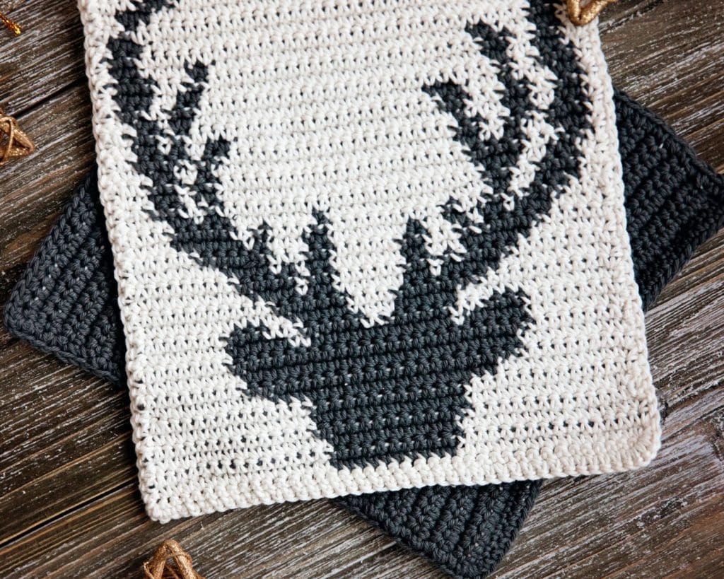 Lidl Crochet & Craft Yarn Potholder Pattern
