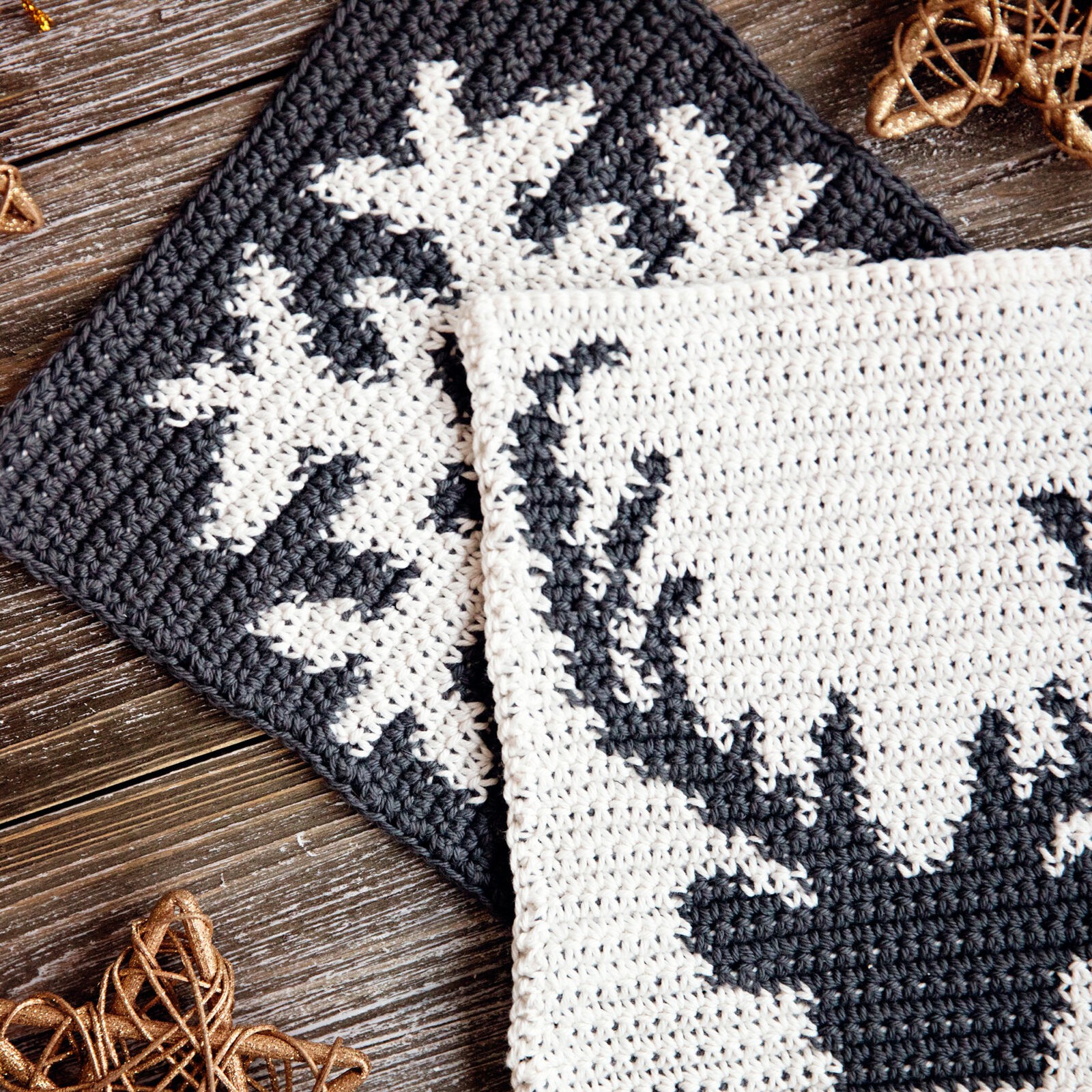 Lidl Crochet & Craft Yarn Potholder Pattern