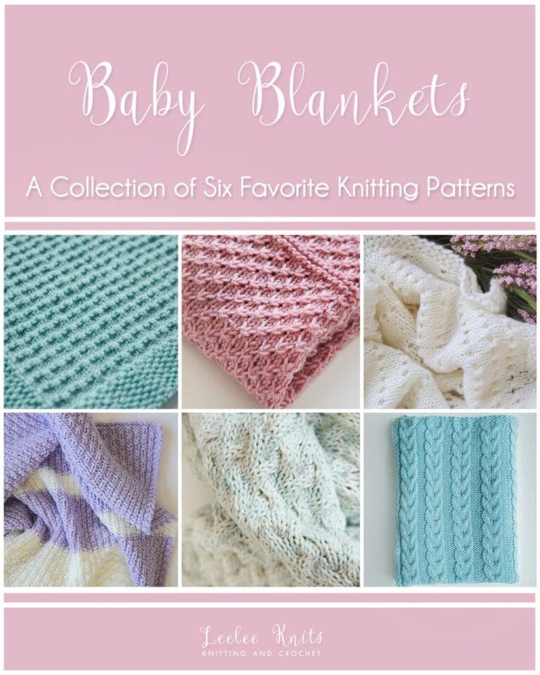 Waterfall Baby Blanket Leelee Knits