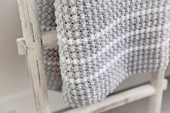 Crochet Throw Blanket Pattern - Leelee Knits