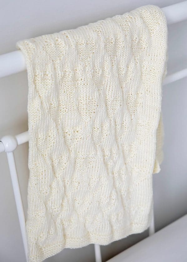 Sweethearts Baby Blanket Knitting Pattern - Leelee Knits