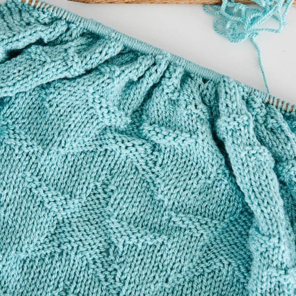 Starry Night Baby Blanket Knitting Pattern - Leelee Knits