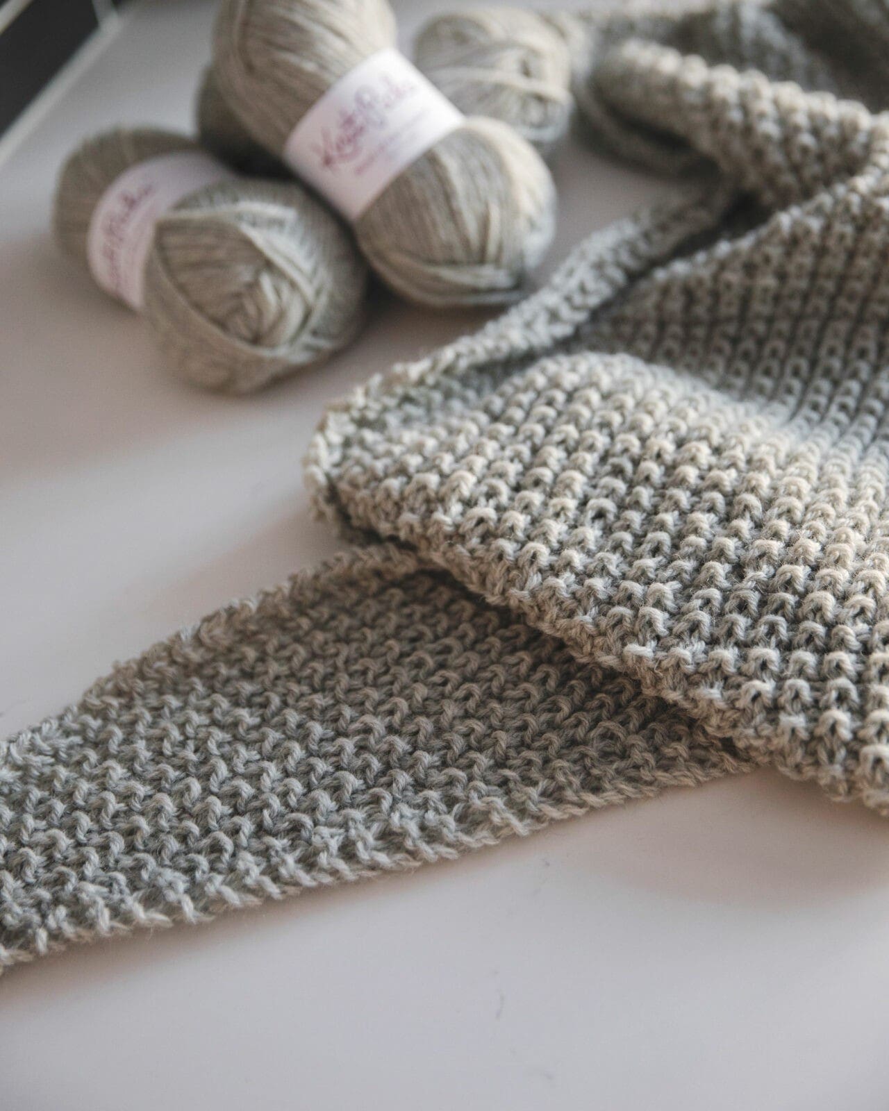 Knit Blanket Scarf Pattern - Leelee Knits