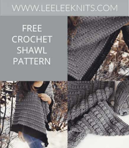 Everyday Shawl Crochet Pattern - Leelee Knits