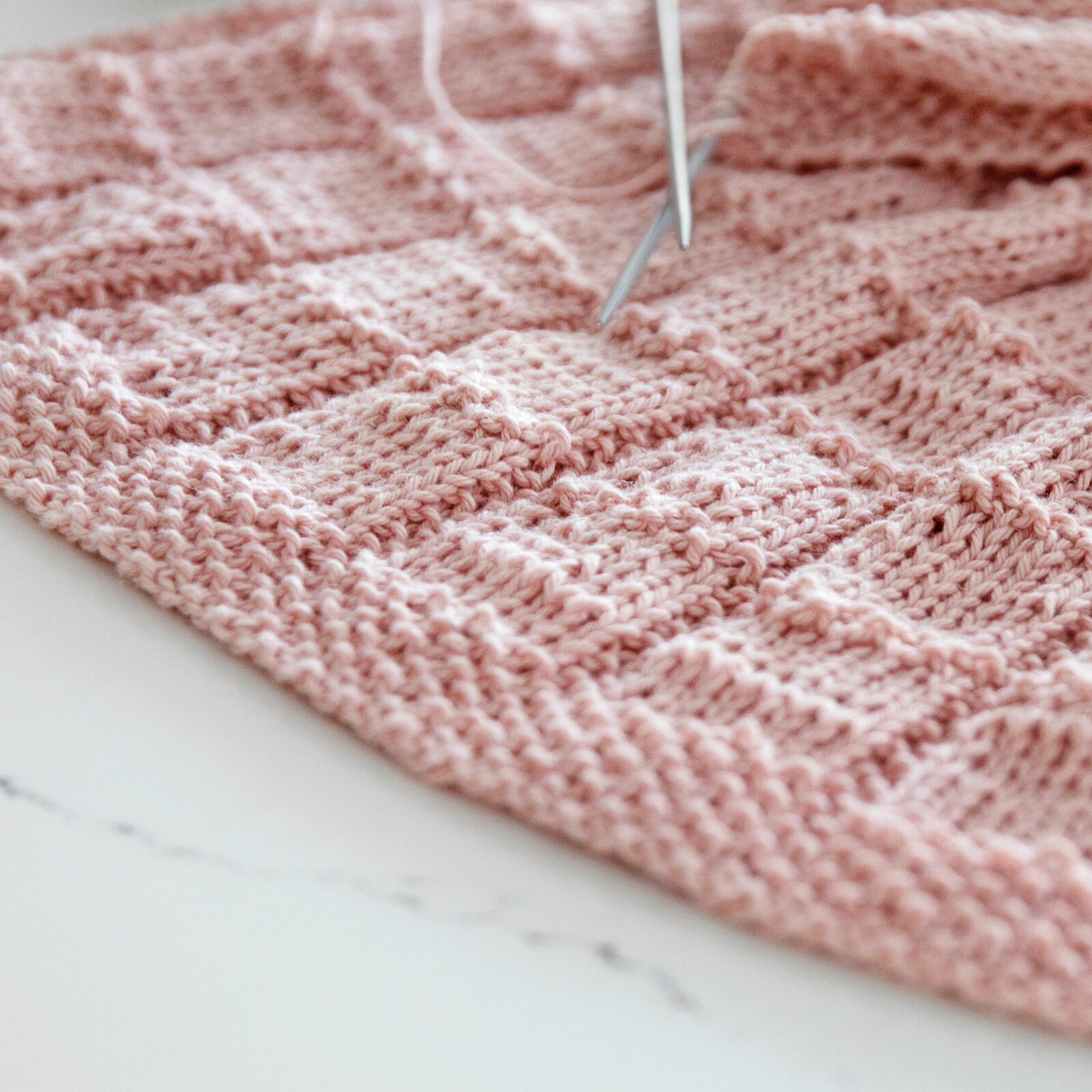 Hope Baby Blanket - Free Knitting Pattern - Leelee Knits