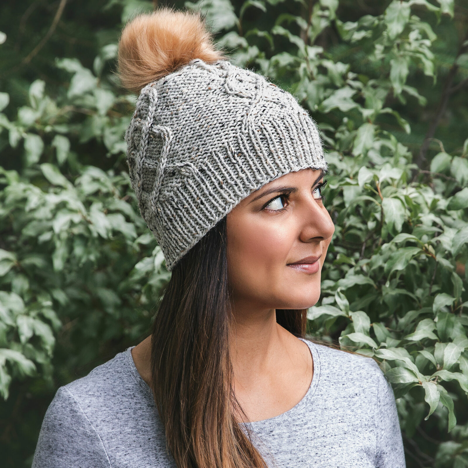 Cable Knit Hats Collection PDF Download - Leelee Knits