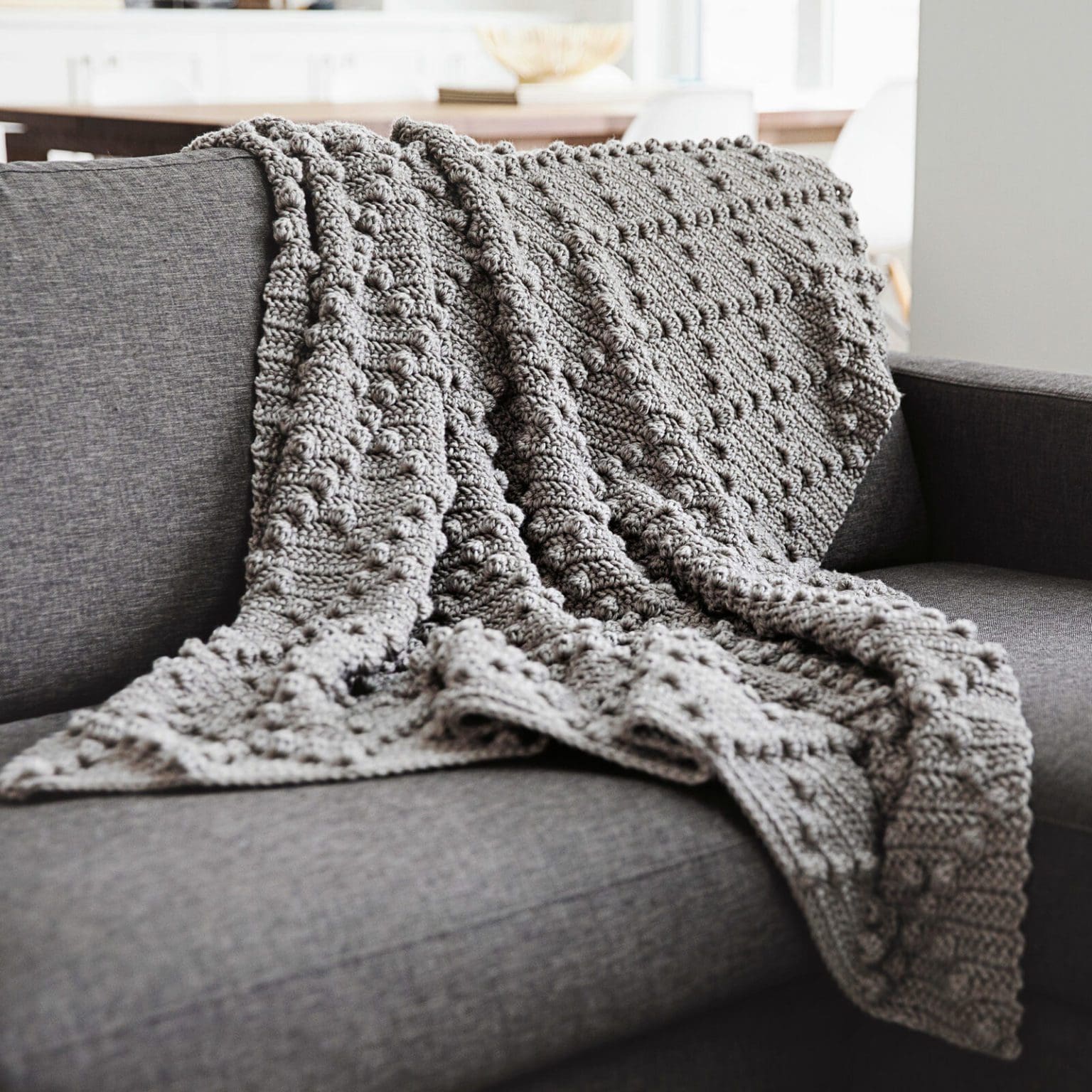 A Knit And Purl Baby Blanket Pattern - Leelee Knits