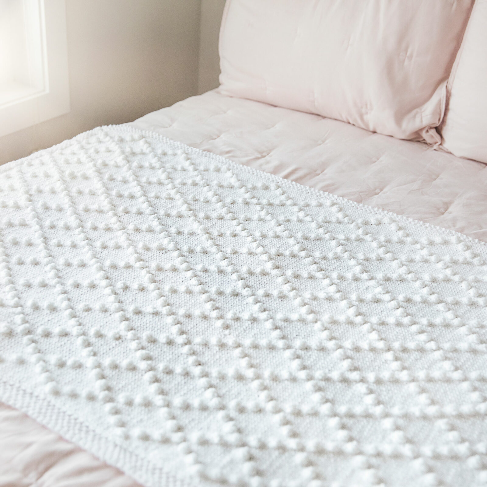 Free knitting pattern online for queen size blanket