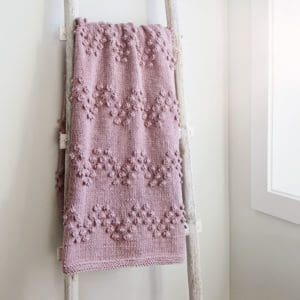 Simple Crochet Baby Blanket - Leelee Knits