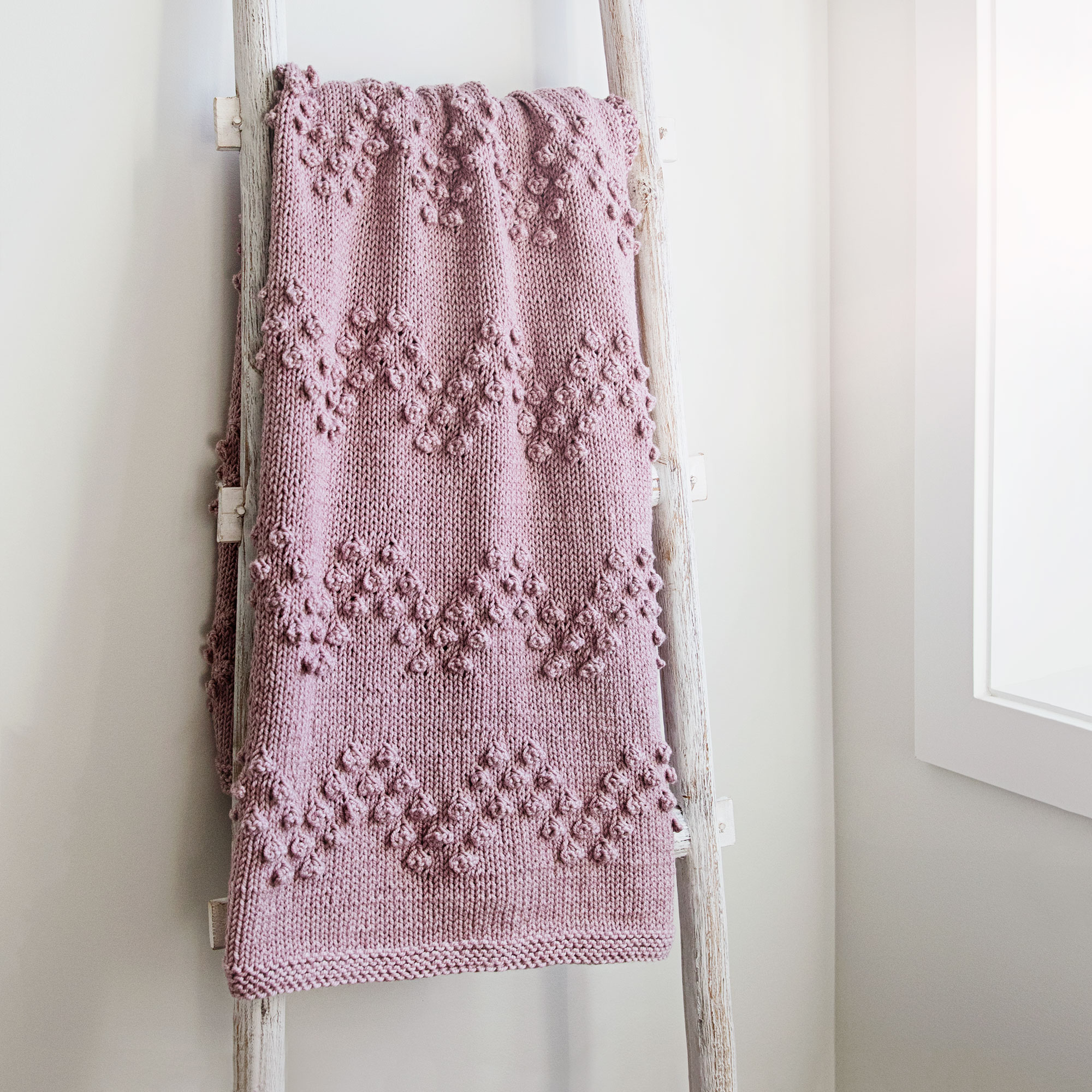 Bobble stitch sale baby blanket