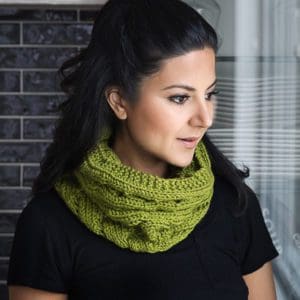 Autumn Lace Knit Cowl Pattern - Leelee Knits