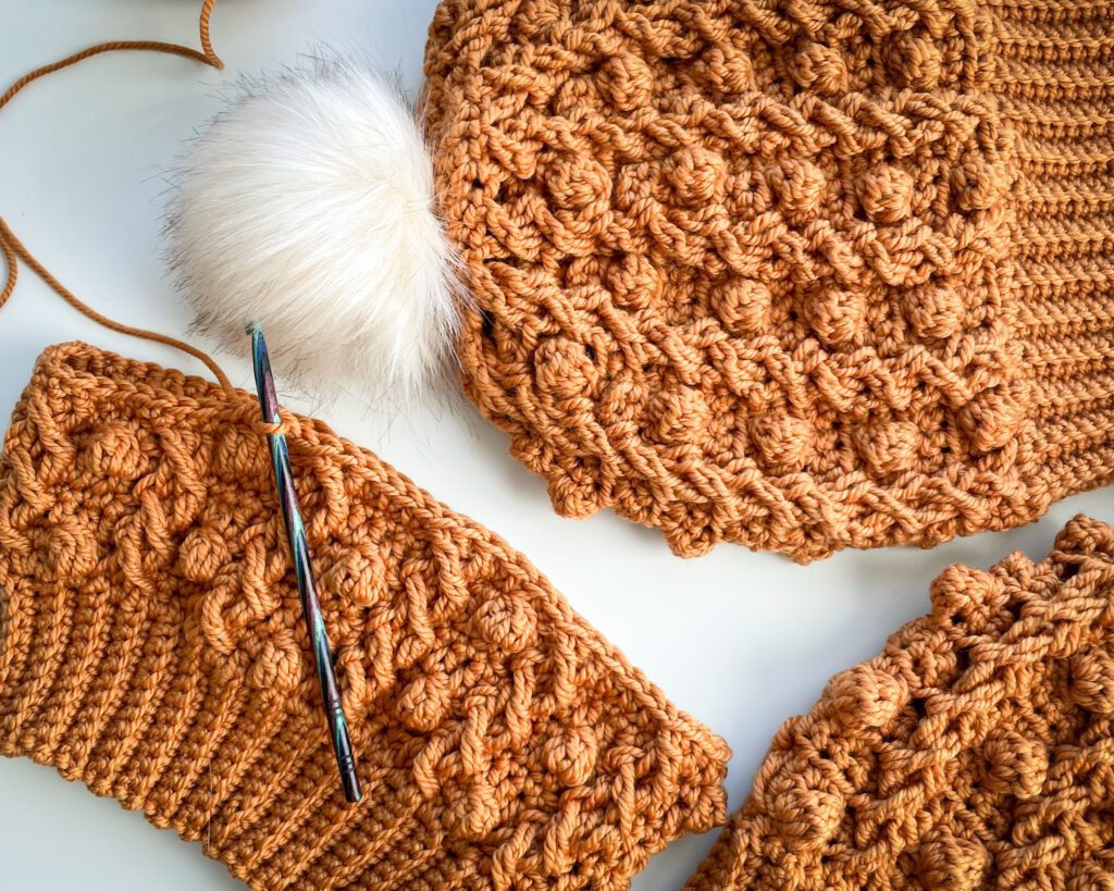 Crochet Hat Pattern in progress