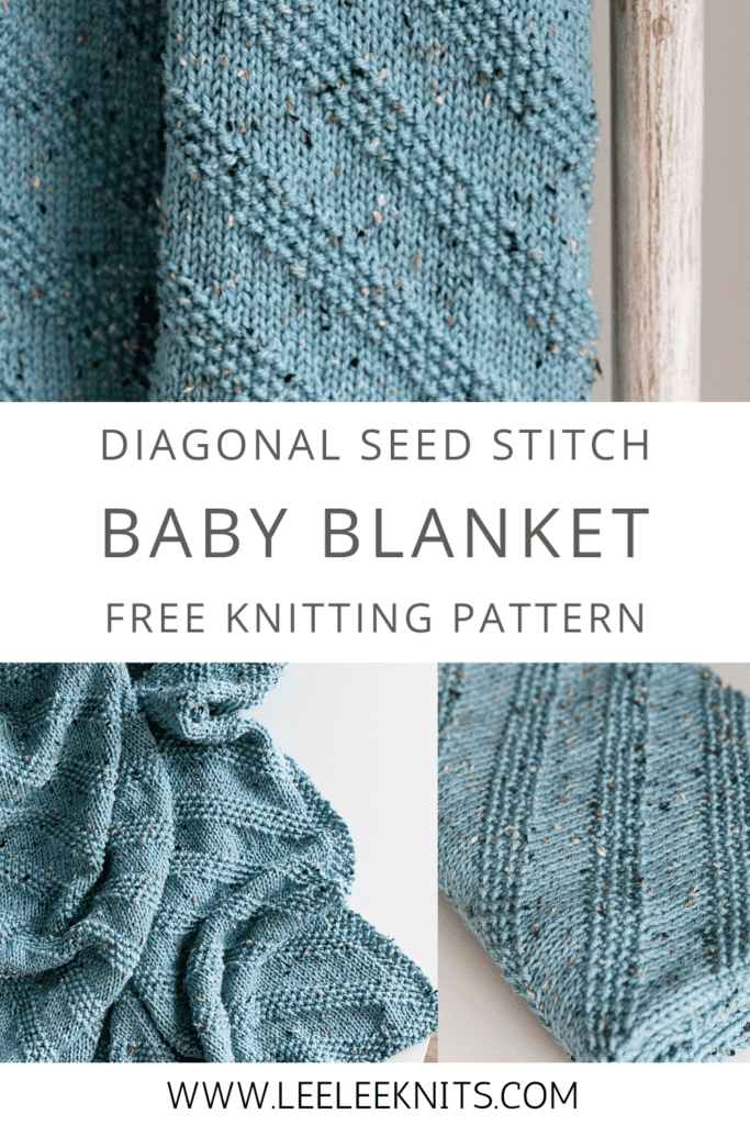Christmas Tree Blanket Knitting Pattern Baby Blanket PDF 