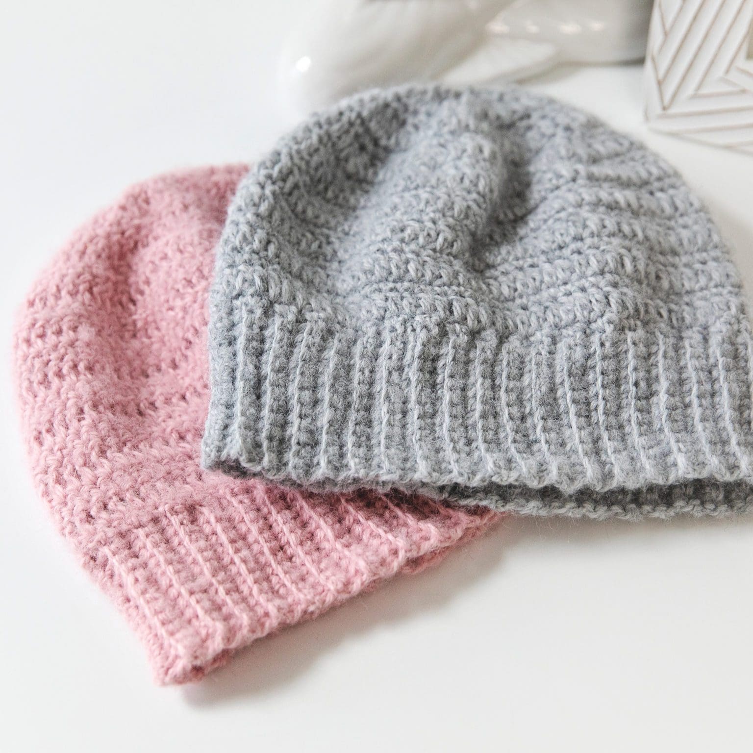 Easy Crochet Beanie Pattern - Leelee Knits