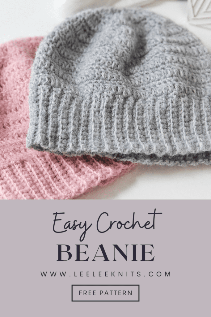 Easy Crochet Beanie Pattern