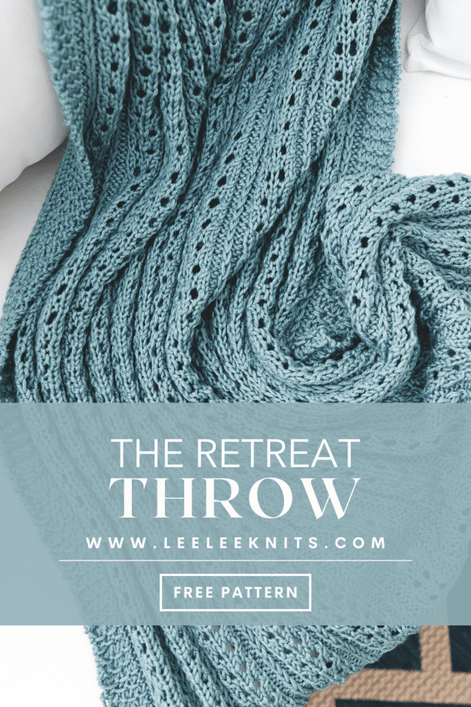 Summer Knit Throw - Free Pattern