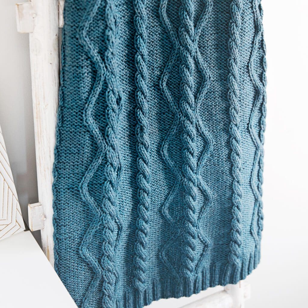 Knit Throw Blanket Pattern